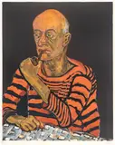 Alice Neel, John (Man with Pipe)