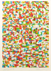 Harold Linton, Imperfections, 1977, Screen Print on Paper