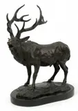 Antoine-Louis Barye, Stag, 1900-1920, Bronze Sculpture
