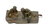 Franz Xavir Bergman, Patinated, circa 1900, Bronze Sculpture