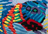 Karel Appel, See Me Running, 1978, Lithograph in Colors on Wove Paper