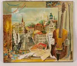 I. Litovka, Still Life with Painting, 2013, Oil on Canvas