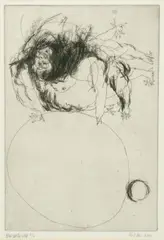 Robert Israel, Atlas And the World, 1962, Etching on Paper