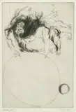 Robert Israel, Atlas And the World, 1962, Etching on Paper
