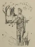 Pierre Bonnard, Raoul with Cat, 1930, Original Lithograph