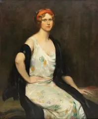 Albert Edward Sterner, Portrait of Mrs. John R. Drexel Jr., 1924, Oil on Canvas