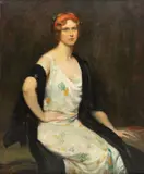 Albert Edward Sterner, Portrait of Mrs. John R. Drexel Jr., 1924, Oil on Canvas