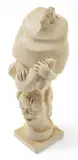 Marshall Fredericks, Baboon of the Theatre Playing a Ham, 1940, Plaster Sculpture