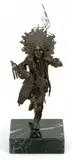 Carl Kauba, Indian Chief, Patinated Bronze Sculpture