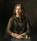 Gary David Hoffmann, Portrait of a Woman, 1977, Oil on Canvas
