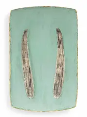 Ron Gorchov, Untitled, 1973, Oil on Stretched, Shaped Canvas