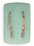 Ron Gorchov, Untitled, 1973, Oil on Stretched, Shaped Canvas