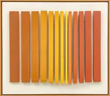David Barr, Structurist Relief No. 1, 1965, Acrylic on Wood, Hardboard