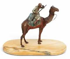 Franz Xaver Bergmann, Cold Painted, Bronze Sculpture