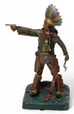 Carl Kauba, Aiming Hawk, Hand Painted Bronze Sculpture