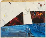 Paul Schwarz, Residua #30, 1995, Alkyd, Paper And Collage