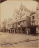 Eugène Atget, Beauvais-Cour, Place Hotel De Ville, Albumen Print