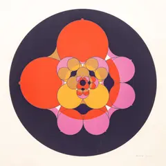 Ronald Abram, Infinitesimale Constantes, 1971, Silkscreen on Paper