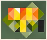 Arnold Hoffmann Jr., Intermesh, Silkscreen on Paper