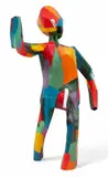 Robert Adrian, Painted Figure, 2006, Mixed Media Sculpture