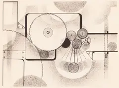 Don Peterson, Pendulum, 1970, Lithograph