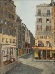 Raymond Mintz, Le Napoleon, Oil on Canvas