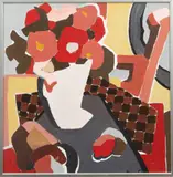 Elizabeth Irene Cole, Homage to Picasso, circa 1995, Acrylic on Board