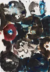 Ernst Wilhelm Nay, My - 11 - 64 (Mykonos), 1964, Watercolor