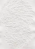 Günther Uecker, Doppelspirale, 2018
