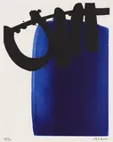 Pierre Soulages, Eau-forte XXI, 1972, Etching in colors
