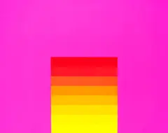 Rupprecht Geiger, Ohne Titel, 1986, Silkscreen in colors