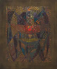 Wolfgang Paalen, Messagers, 1949, Oil on canvas