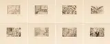 James Ensor, Les Sept Péchés Capitaux (Die sieben Todsünden), 1888, Etching