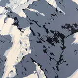 Gerhard Richter, Schweizer Alpen l A1, 1969, Silkscreen in colors