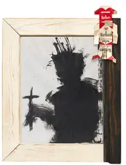 Richard Hambleton, Marlboro, 1984, Acrylic on paper