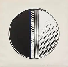 Roy Lichtenstein, Mirror #1, 1972, Mixed media