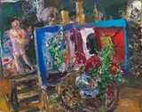 Bernhard Heisig, Atelierszene