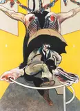 Francis Bacon, Second Version of Painting 1946, 1971, lithograph in colours on arches paper signed & numbered 72/150