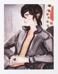 Elizabeth Peyton, Nick, 2004, Etching and aquatint