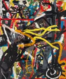 Franz Hitzler, Ohne Titel, 1979, Oil on canvas
