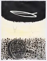 Ohne Titel by Jürgen Partenheimer, 1987, Watercolor, sold Jul 2026