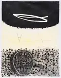 Jürgen Partenheimer, Ohne Titel, 1987, Watercolor