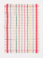 Konrad Fischer, Geschirrtuch, 1967, Silkscreen in colors