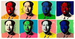 Andy Warhol, Mao, 1972, Screenprint in colours, on Beckett High White paper, the full sheet,