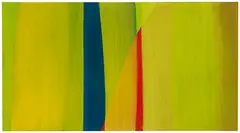 Katharina Grosse, Ohne Titel, 1992, Oil on nettle