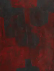 Serge Poliakoff, Rouge et vert, 1964, Oil on canvas