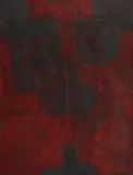 Serge Poliakoff, Rouge et vert, 1964, Oil on canvas