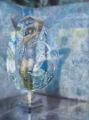Karin Kneffel, Ohne Titel, 2014, Oil on canvas