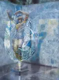Karin Kneffel, Ohne Titel, 2014, Oil on canvas