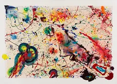 Sam Francis, Untitled, 1992, Acrylic on paper